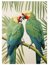 Papağan Çifti - Art Print